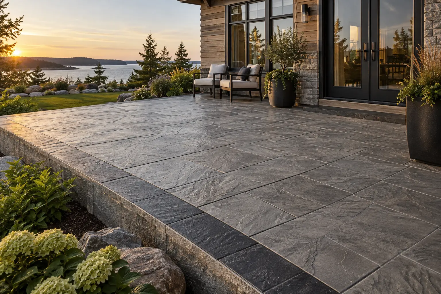 Stamped and Decorative Concrete project in Prince Edward Island